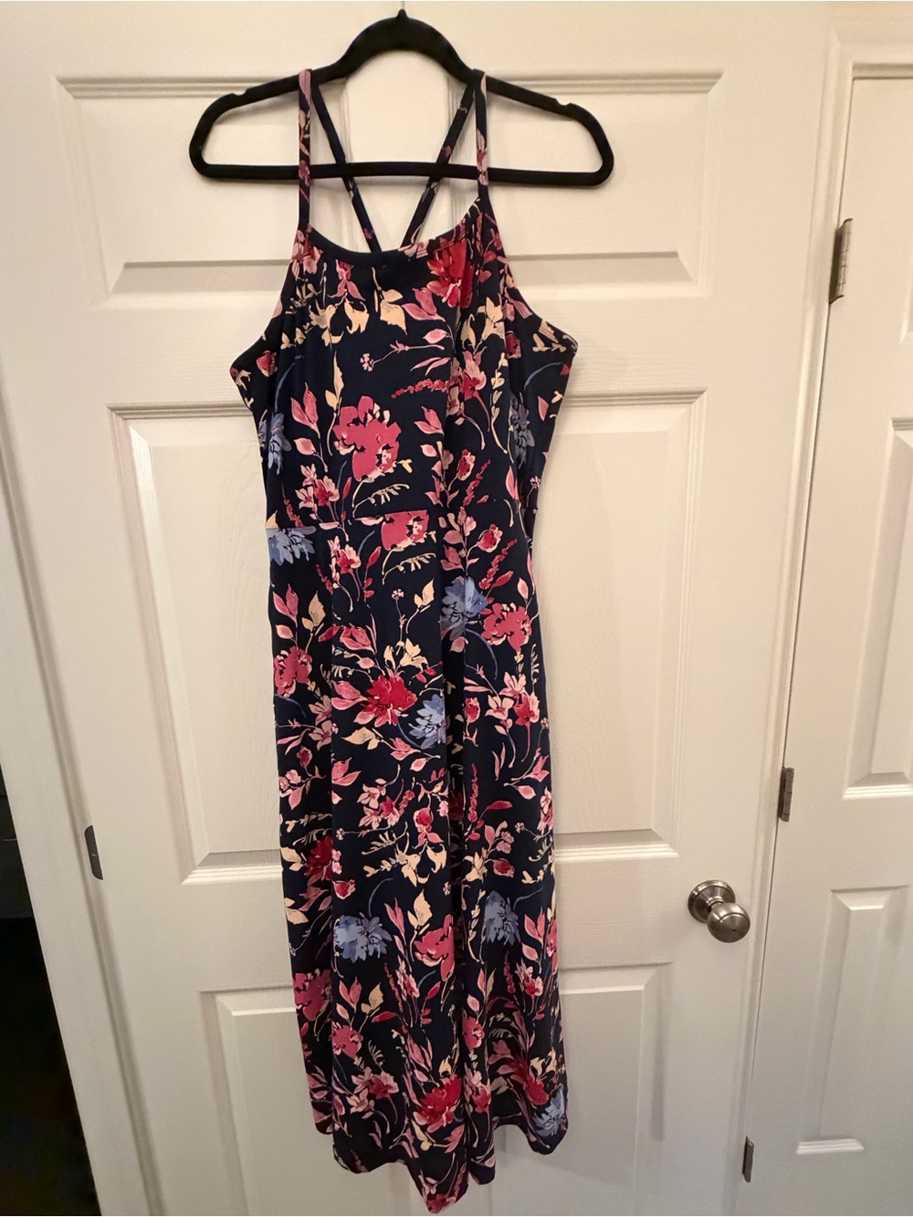 Pact Midi Organic Jersey Fit and Flare Dress